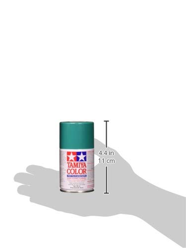 TAMIYA 86054 PS-54 Cobalt Grün Polycarbonat Sprühfarbe für Plastikmodellbau, Modellbau und Bastelzubehör, Sprühfarben Kobalt-grün 100 ml (1er Pack)