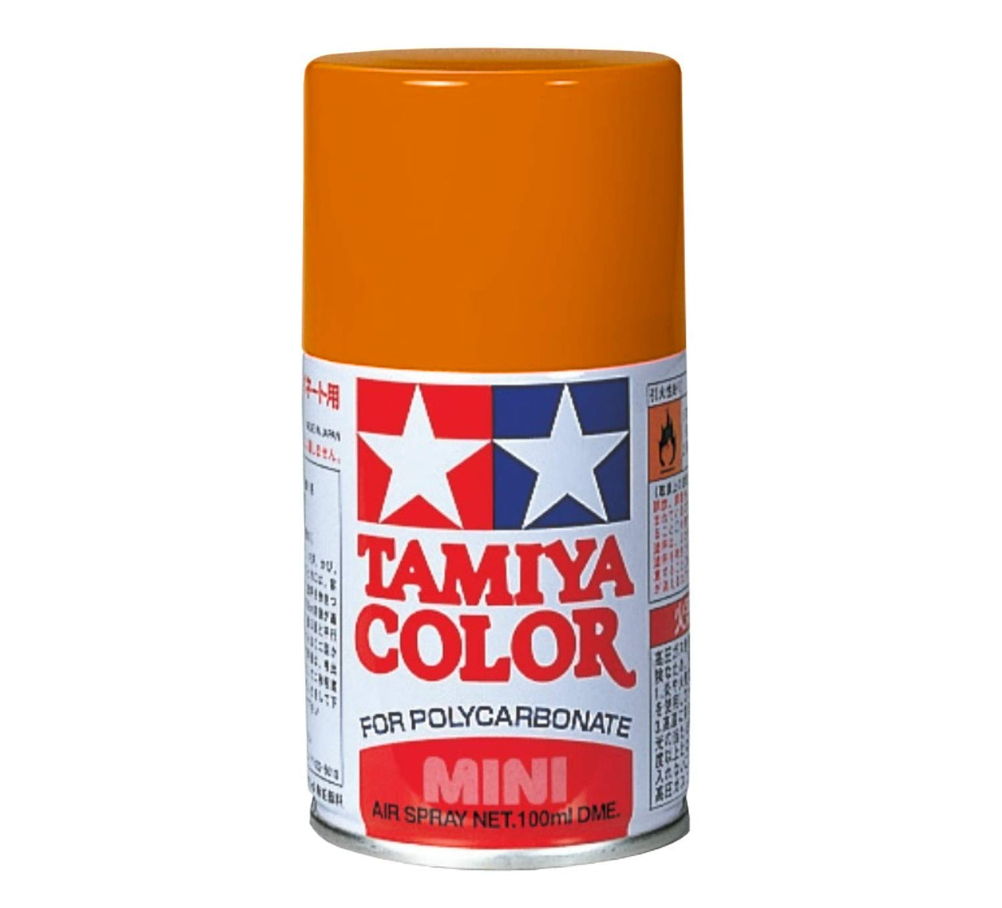 TAMIYA 86061 PS-61 Metallic Orange Polycarbonat 100ml - Sprühfarbe für Plastikmodellbau, Modellbau und Bastelzubehör, Sprühfarben für den Modellbau